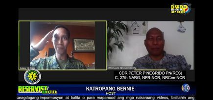 FEATURED at the RESERVIST HOUR with Katropang Bernie